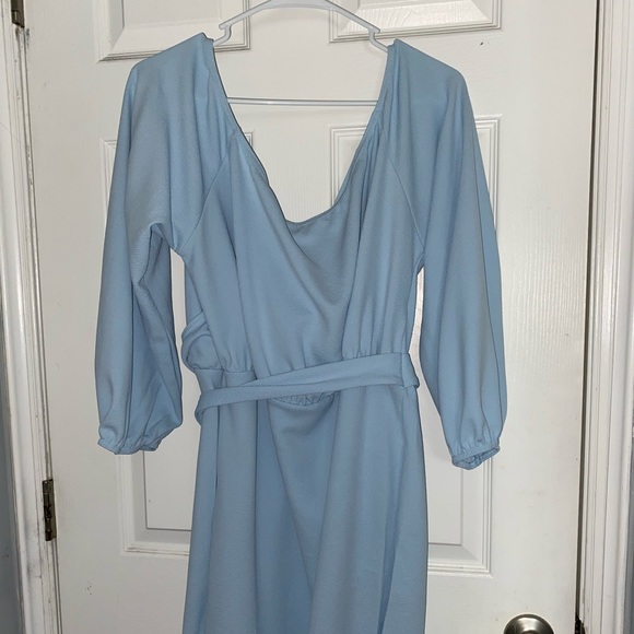 Boohoo Plus size mini wrap dress - Picture 2 of 3